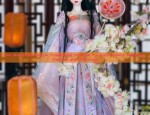 The Mid-Sized Dog in Traditional Chinese Tang Costume:A Blend of Fashion and Affection