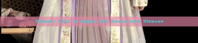 Summer Chic in Qipao with Seven-inch Sleeves