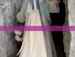 The Enigma of a Heroic Female Martial Artist in Hanfu Traditional Attire of the Wei and Jin Eras