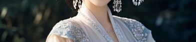 The Splendid锦鲤少女:A Journey into the World of Hanfu Headdresses with a锦鲤（Lucky Dragonfish)Theme
