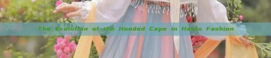 The Evolution of the Hooded Cape in Hanfu Fashion