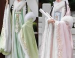 2023 Winter Fashion:Little Kids Hanfu in Traditional Chinese Style