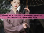 Summer in a Fish-Tail Cheongsam:Embracing the Elegance of Traditional Style