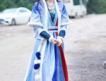 The Magnificent Children in Traditional Chinese Cheongsam and Hanfu Costumes of Ancient Times