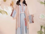 Snowy Chiffon Dress for Little Girls:The Enchantment of Hanfu Fashion