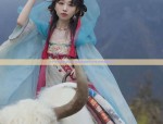 Stylish Mini-Size Horseface Skirt Set for Women with 155cm Height