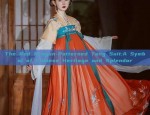 The Enchantment of a Red Cheongsam-Clad Child