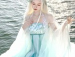 Blue-Hued Hanfu Costumes for Young Girls:Embracing Traditional Elegance