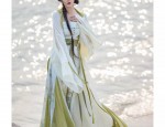 White Cheongsam-Style Long Dress:Embodying Elegance and Tradition