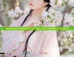 Red Chinese Cheongsam Two-Piece Set:A Traditional Elegance
