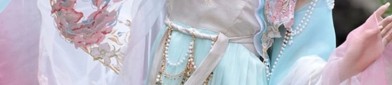 The Elegance of Transparent Cheongsam with Delicate Veils