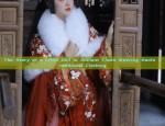 The Story of a Little Girl in Ancient Times Wearing Hanfu Traditional Clothing