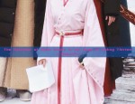 Summer Red Zhaozhao Wish:The Elegance of Waisted-Style Hanfu for Women