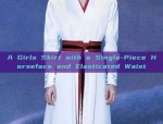 A Girls Skirt with a Single-Piece Horseface and Elasticated Waist