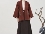 The Elegance of a Qipao with its Accompanying Cape
