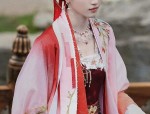 Red Hanfu Splendor in the Year of the Dragon