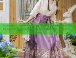 Cloud Clock Tower and the Splendor of Traditional Hanfu Fashion