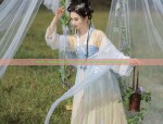 A Complete Set of Hanfu Hair Accessories for Girls