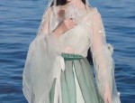 The Splendid Charm of a Water-Sleeve Hanfu Lady