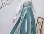 Winter Bridesmaid Gowns:The Charm of Mocha Skirt with Horseface Panel in the Cold Season