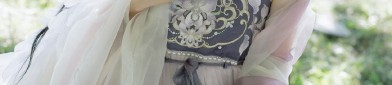 The Elegance of Long White Lace Cheongsam