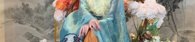 Elegant Green Hanfu Dress:Embodying the Essence of Cultural Grace and Serene Charm