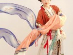 Traditional Chinese Childrens Hanfu Costume:A Two-Piece Set for Girls