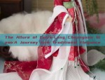 The Little One-Year-Old Hanfu Girl Child