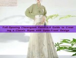 Embracing the Martial Arts Elegance:Slimming汉服 Design for a Martial Arts Warrior Woman