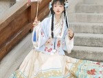 The Elegance of White Cheongsam in Summer