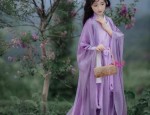 Chasing Summer Breezes in Cheongsam-Style Hanfu Chiffon Fashion for Women