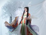 Plus Size New Chinese Style Horseface Skirt Ensemble