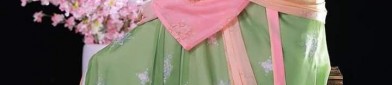 Moon Festival Celebration:A Girl Child in Traditional Hanfu Attire