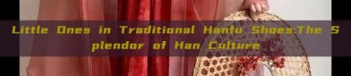 Little Ones in Traditional Hanfu Shoes:The Splendor of Han Culture