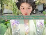 Girls Hanfu Spring and Autumn Fashion for Big Kids