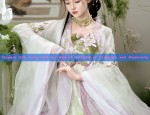 Petite in a Light Green Cheongsam:Embracing Elegance