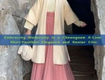 Embracing Modernity in a Cheongsam A-Line Skirt:Youthful Elegance and Senior Chic