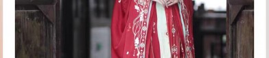 Winter Orange Hanfu:A Blend of Tradition and Vibrancy