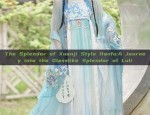 Charming Womens Cheongsam with Xiangyunsha Jacket and Traditional Flag Robe Collar