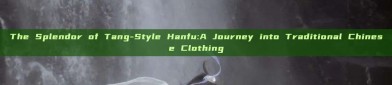 The Splendor of Tang-Style Hanfu:A Journey into Traditional Chinese Clothing