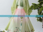 The Elegance of Hanfu Womens Clothing:The Charm of Ma mian Skirt