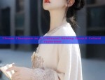 The Enigma of a Cold and Elegant Wei-Jin Style Hanfu Woman