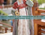 Summer Elegance in a Silk Cheongsam:The Art of Traditional Chinese Dress