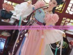 Elegant and Joyous:Autumn Lacey Cheongsam for the Brides Mother on Her Wedding Day