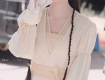 Childrens Traditional Hanfu Performance:Reciting the Three-Character Classic in Ancient Attire