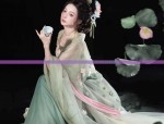 Classic High Ponytail Hair Accessories in Ancient Costume