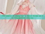 The Charm of Qipao for a Short Bride on Her Engagement Journey