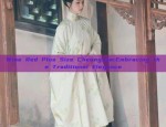 Charming Cheongsam and Skort Two-Piece Set