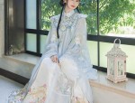 Charming Cheongsam Dress with Splashed Flower Prints:A Summer Look for Women