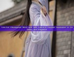 The Enchantment of Pink Overlapping Collared Hanfu:A Journey into Traditional Chinese Elegance